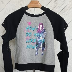 Kids Graphic Black and Gray Sweater